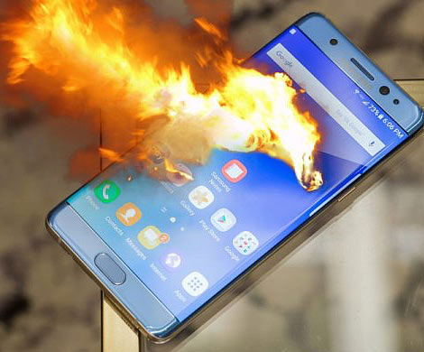 В японском аэропорту загорелся Galaxy Note 7