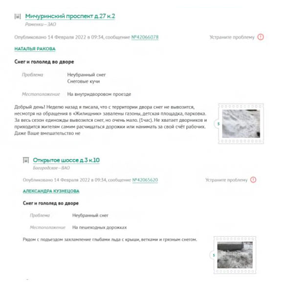 Жители Москвы вышли на улицы с требованием убрать гололед с тротуаров