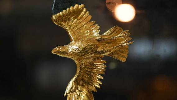 Звезды померялись роскошными нарядами на церемонии «Золотой орел»